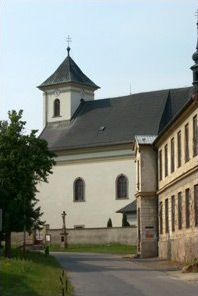 Kostel a stará škola