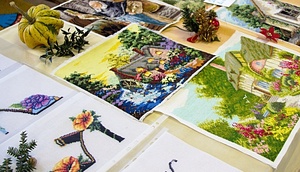 Výstava rukodělných prací prosinec 2017