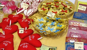 Výstava rukodělných prací prosinec 2017